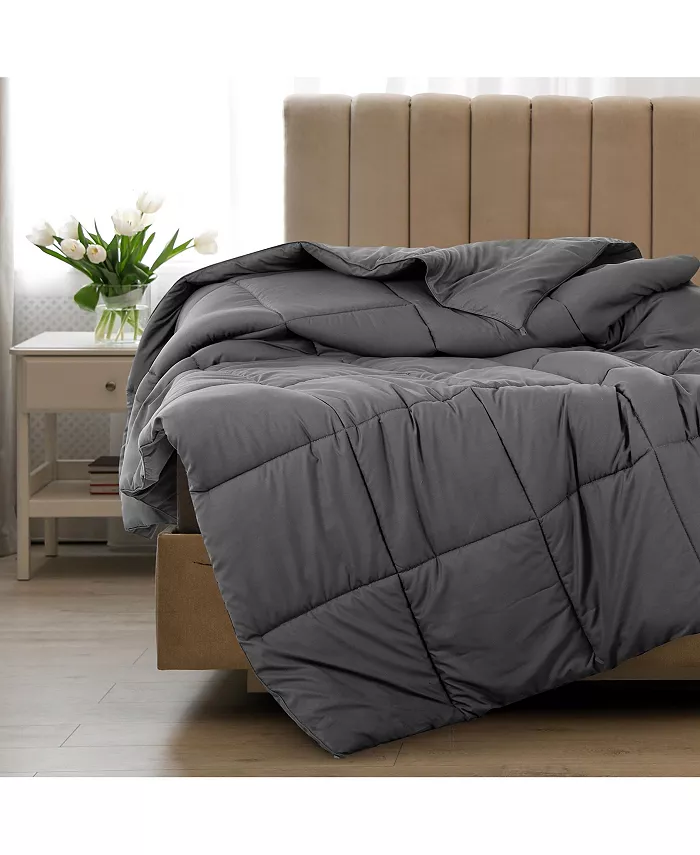 LDC Lux Decor Collection Lux Decor Collection Down Alternative Comforters Hypoallergenic Lightweight All Season Single Comforter Quilted Duvet Insert for Bedroom  (King)