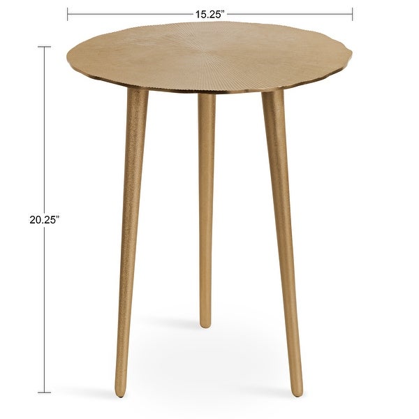 Kate and Laurel Sancia Round Side Table