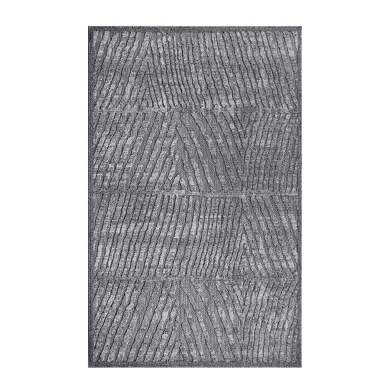 Superior Abstract Geometric Modern Indoor Outdoor Area Rug