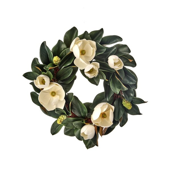 Veranda Magnolia Wreath 24