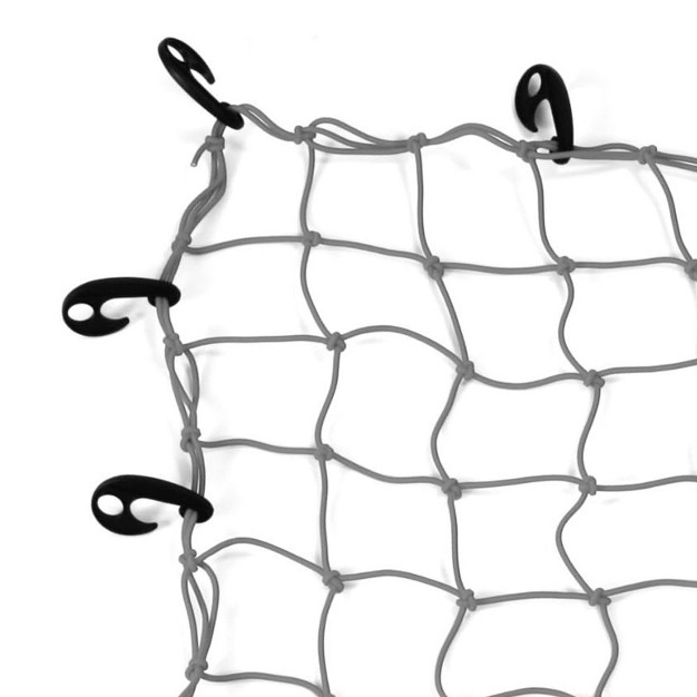 Yakima 2 Pound Custom Fit Cargo Basket Stretch Net For Megawarrior And Offgrid Large Basket With Quick And Easy Assembly Black