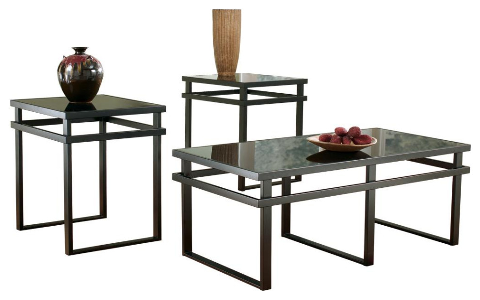 Laney Table (Set of 3)   Transitional   Coffee Table Sets   by ZFurniture  Houzz