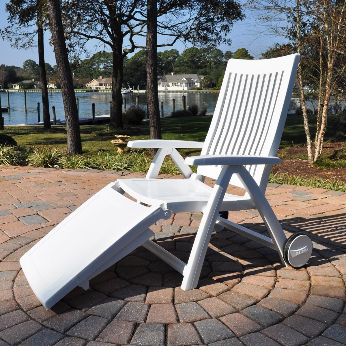 KETTLER Roma Resin Patio Multi-Position Lounger