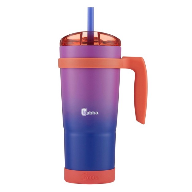 Bubba Envy S 32oz Stainless Steel Tumbler With Straw Bumper And Handle Vineyard Ombre