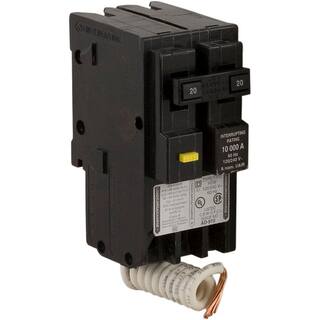 Square D Homeline 20 Amp 2-Pole GFCI Circuit Breaker HOM220GFIC