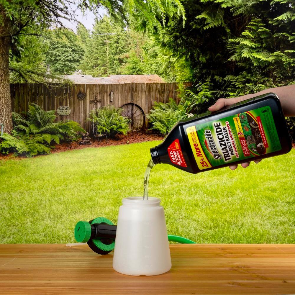 Spectracide 40 oz. Triazicide Insect Killer for Lawns and Landscapes Concentrate HG-55829-5