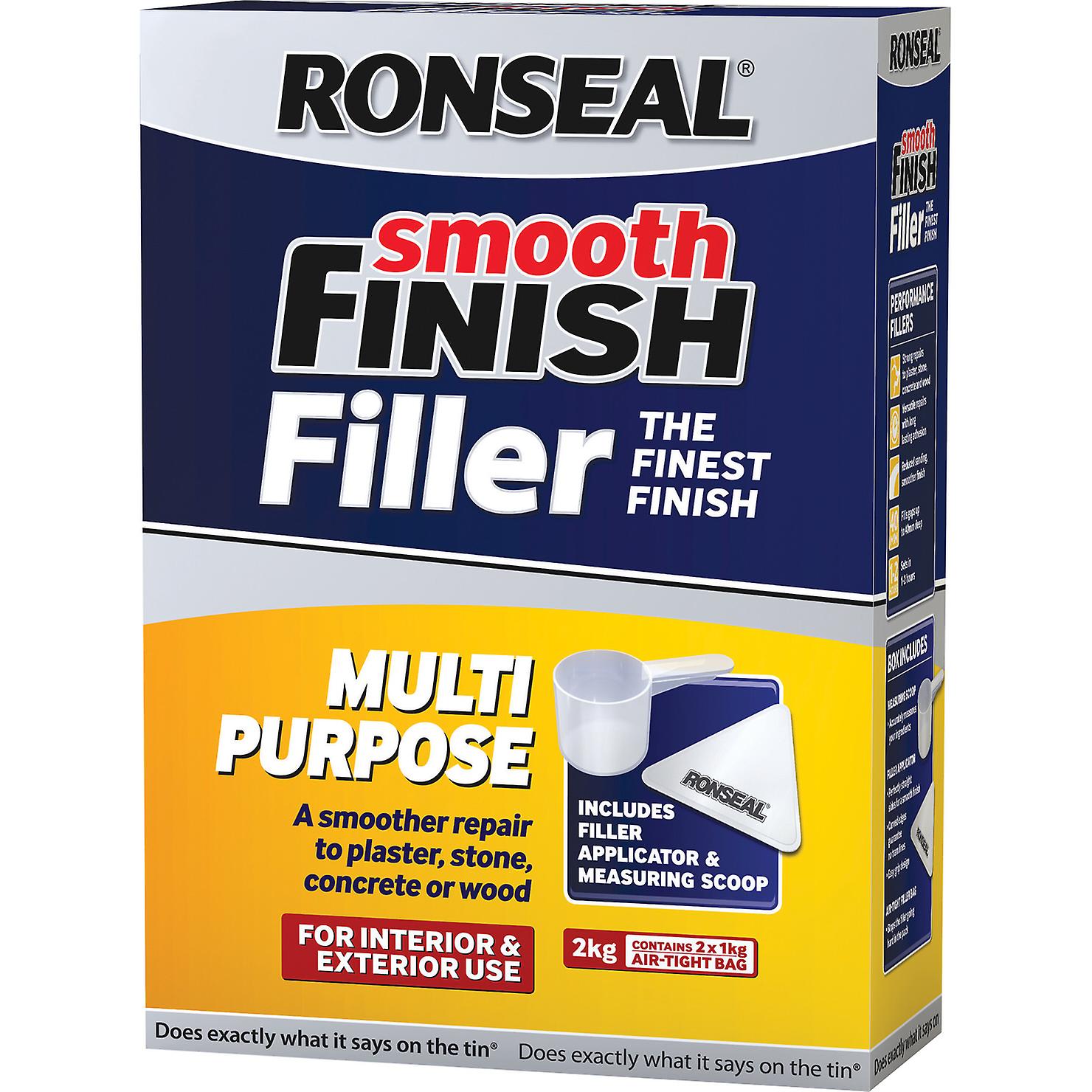 Smooth Finish Multi Purpose Interior Wall Powder Filler 2kg