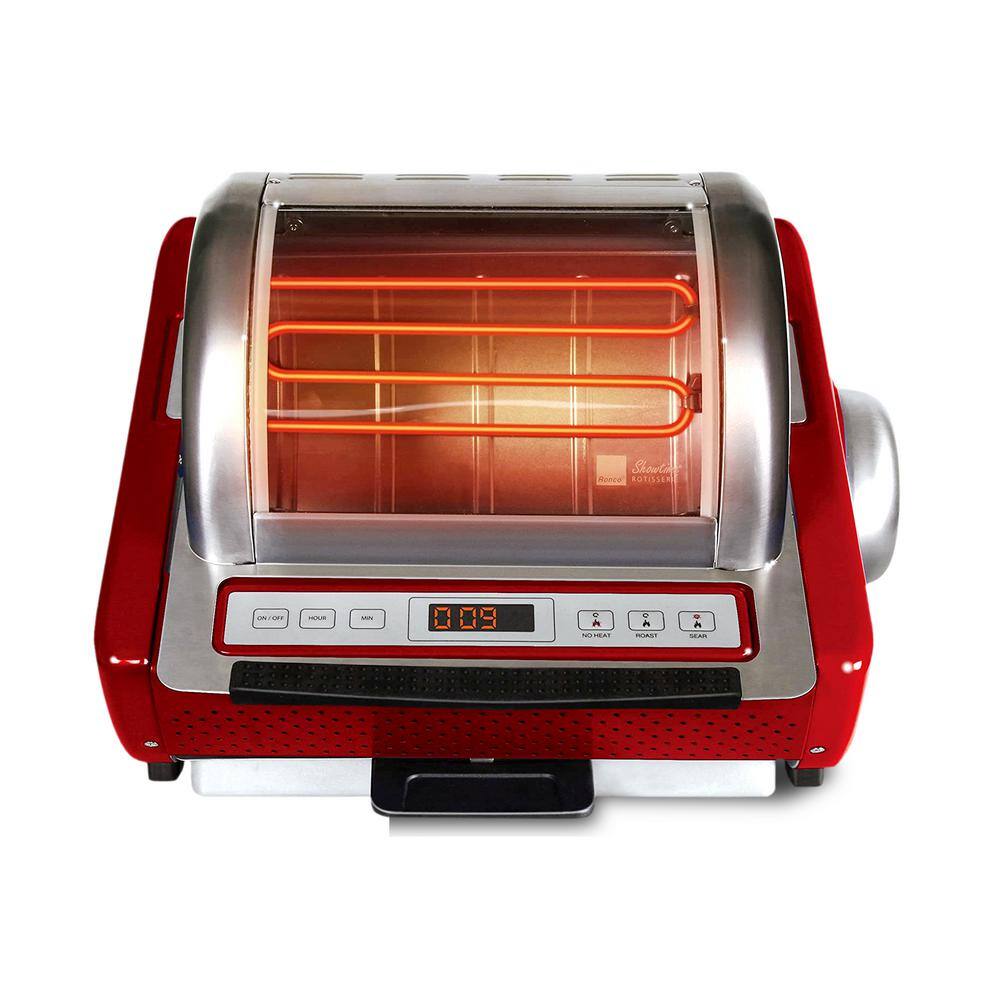 Ronco EZ-Store Red Countertop Rotisserie Oven ST5250RED