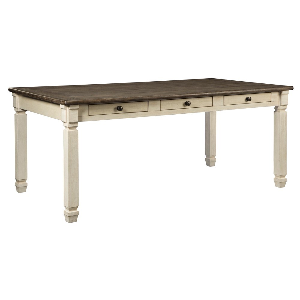 Bolanburg Two tone Rectangular Dining Room Table