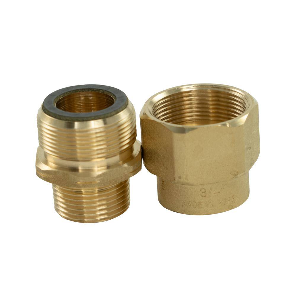 HOME-FLEX 34 in. CSST x 34 in. MIPT Brass Male Adapter 11-436-007