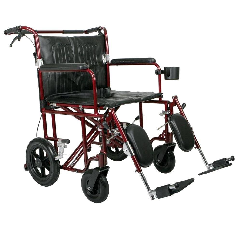 Medline Bariatric Transport Chair MDS808200BAR