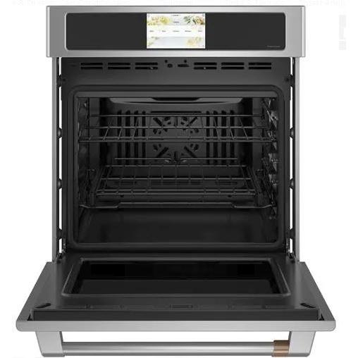 Café 27-inch, 4.3 cu.ft. Built-in Single Wall Oven with True European Convection CKS70DP2NS1