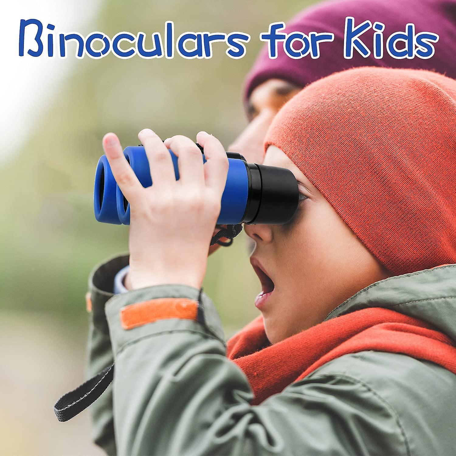 Baicccf Binoculars For Kids Toys Gifts For 3-12 Year Old Girls Boys Teen Bird Watching Educational Learning Hunting Hiking Birthday Presents