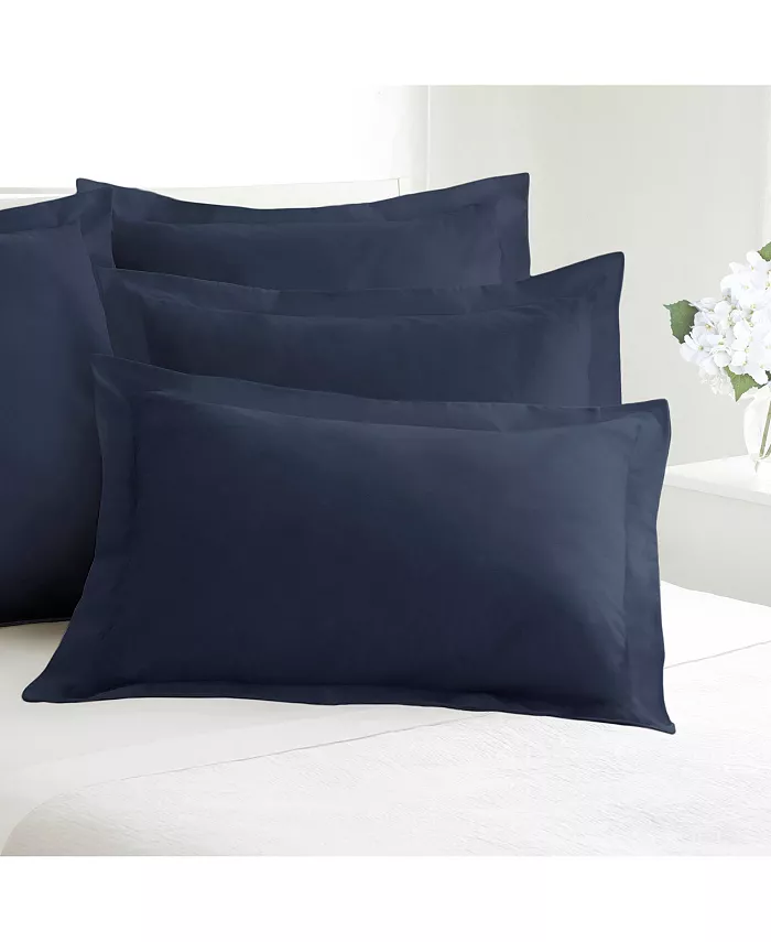 Fresh Ideas Poplin Tailored Pillow Euro Sham