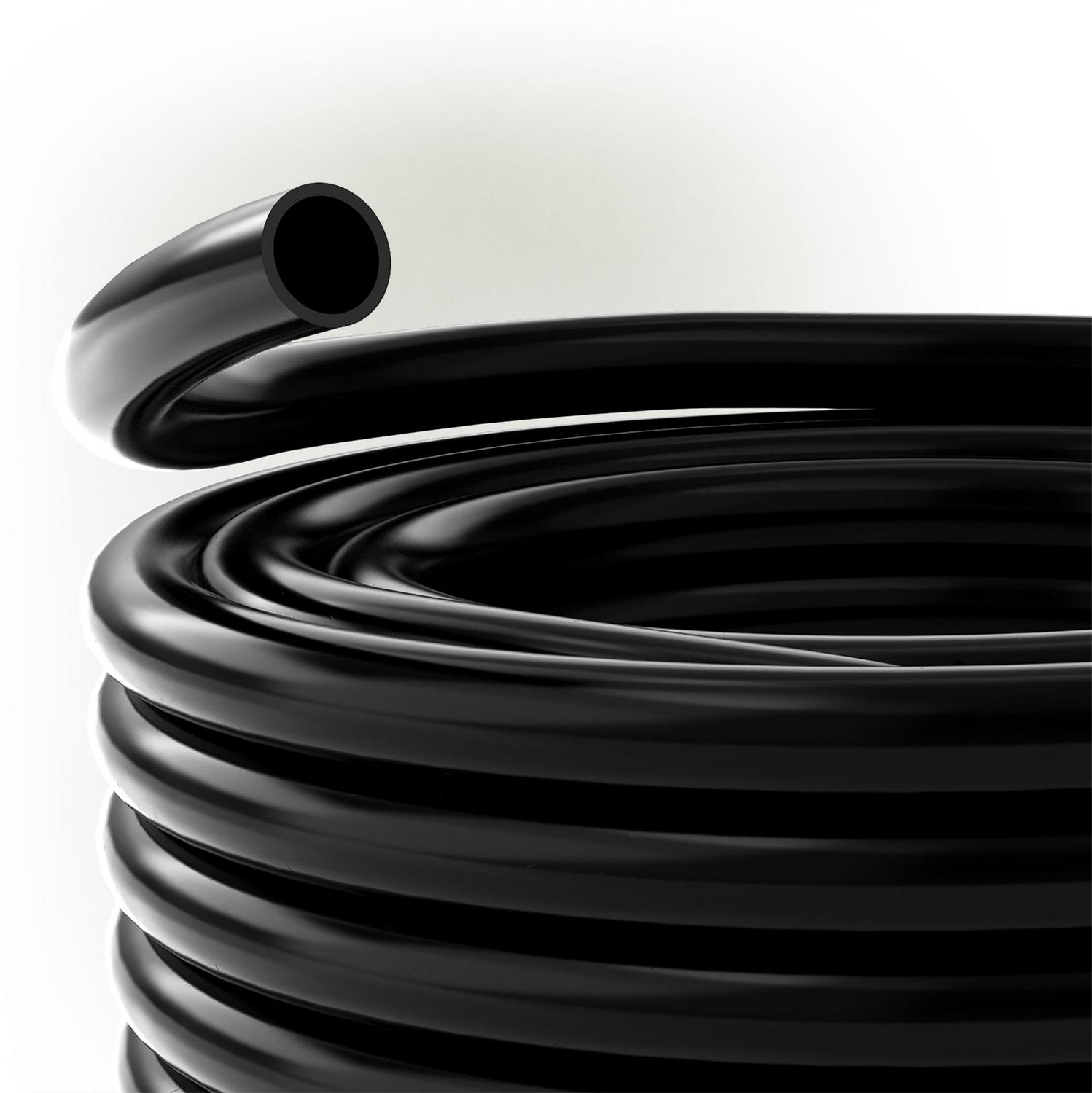 Alpine Corporation 1 I.D. x 1-1/4 O.D. x 100and#8242; Flexible Vinyl Aquarium Tubing， Black