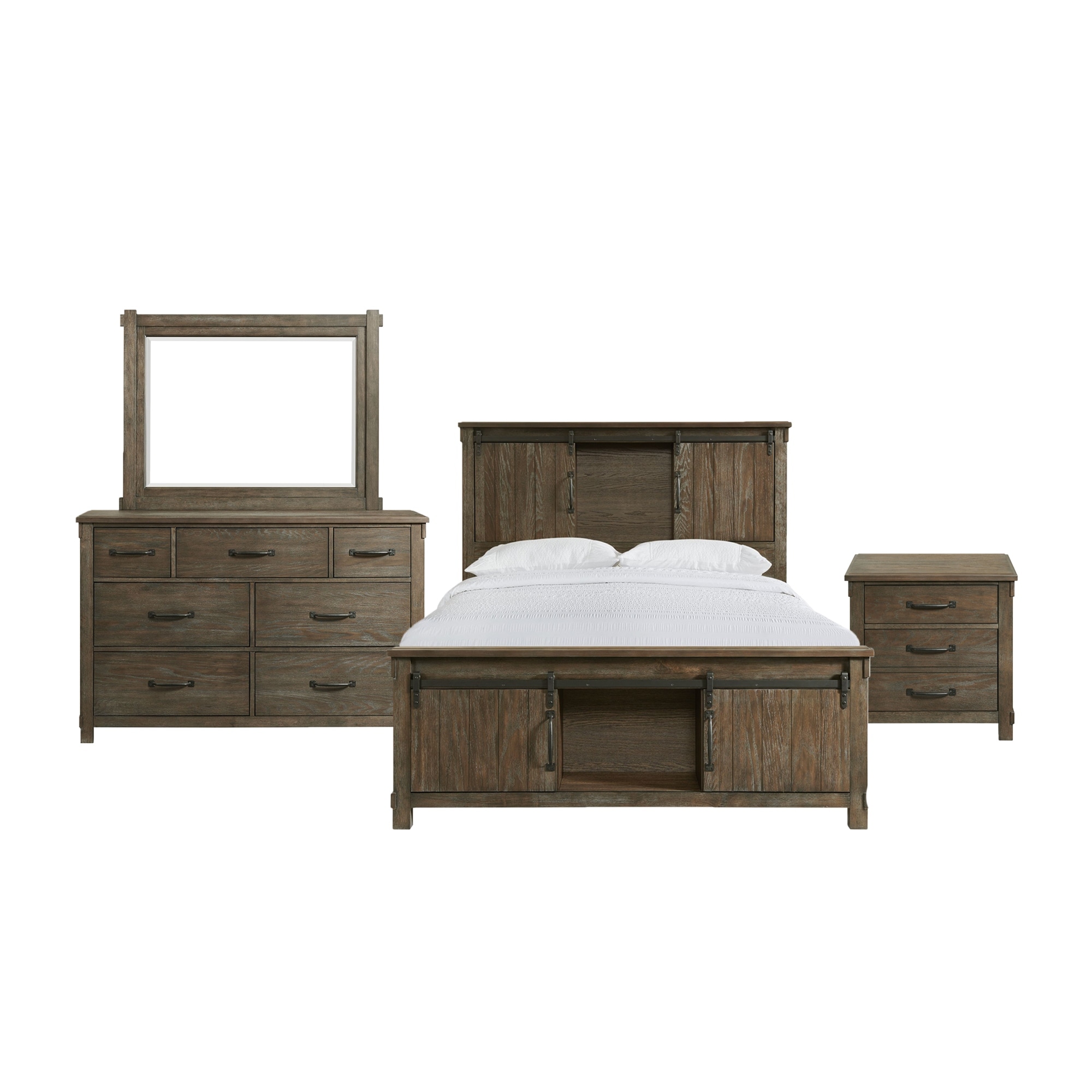 Picket House Furnishings Jack Platform Storage 4PC Bedroom Set - - 31118632