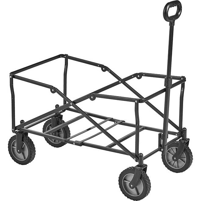 Academy Sports + Outdoors Folding Sports Wagon with Removable Bed