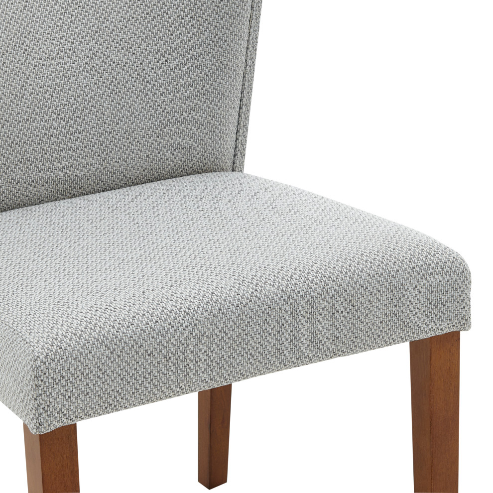 Albie KD Fabric Dining Side Chair  Set of 2   Transitional   Dining Chairs   by New Pacific Direct Inc.  Houzz