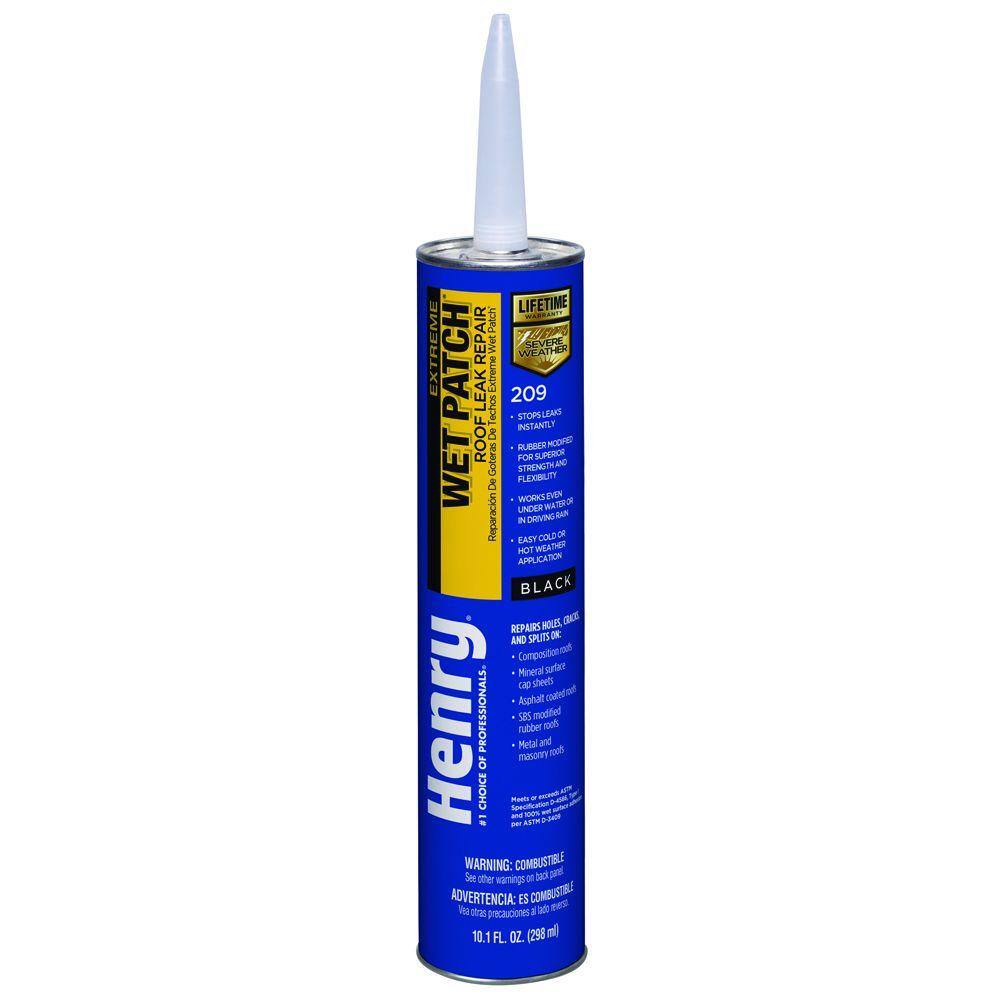 Henry 209XR Extreme Rubberized Wet Patch Roof Leak Repair Sealant Caulk 10.1 fl. oz. HE209004