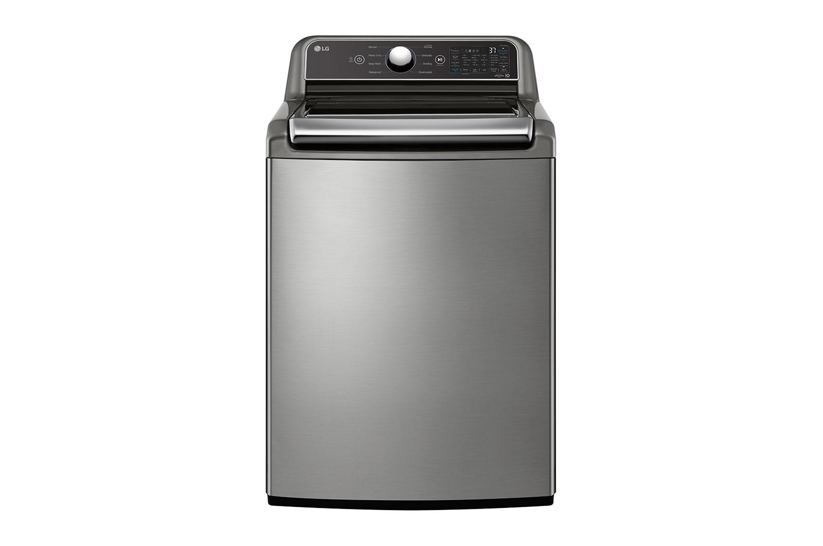 Lg WT7405CV 5.3 Cu.Ft. Mega Capacity Smart Wi-Fi Enabled Top Load Washer With 4-Way™ Agitator & Turbowash3D™ Technology