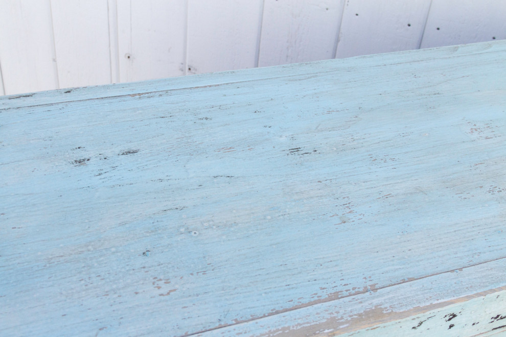 Powder Blue Farmhouse Buffet Cabinet   Asian   Accent Chests And Cabinets   by De cor  Houzz