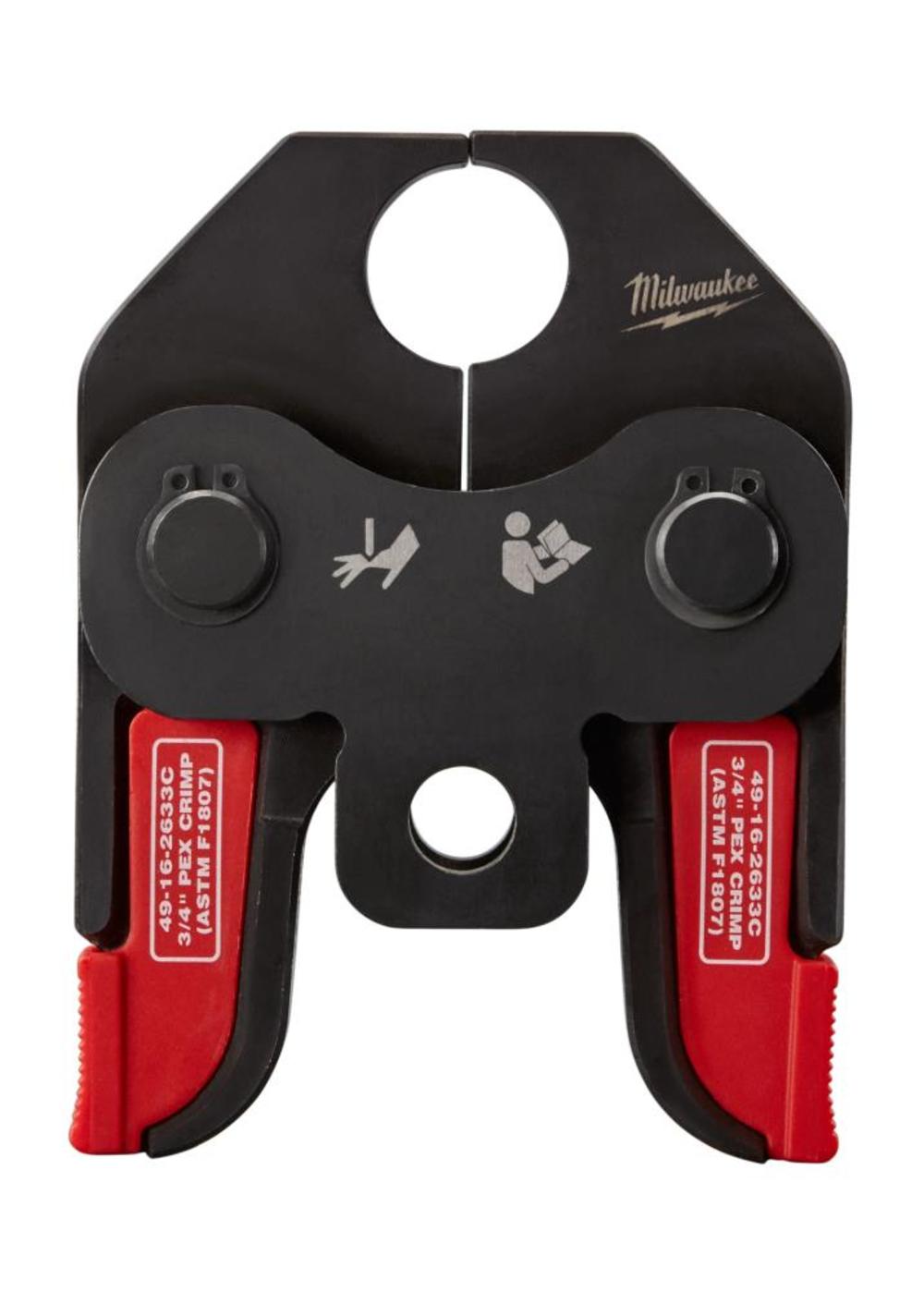 Milwaukee M18 3/4 in. PEX Crimp Jaw for M18 Short Throw Press Tool 49-16-2633C from Milwaukee