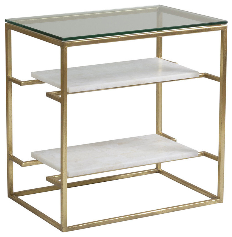 Cumulus Tier Table   Contemporary   Side Tables And End Tables   by Lexington Home Brands  Houzz