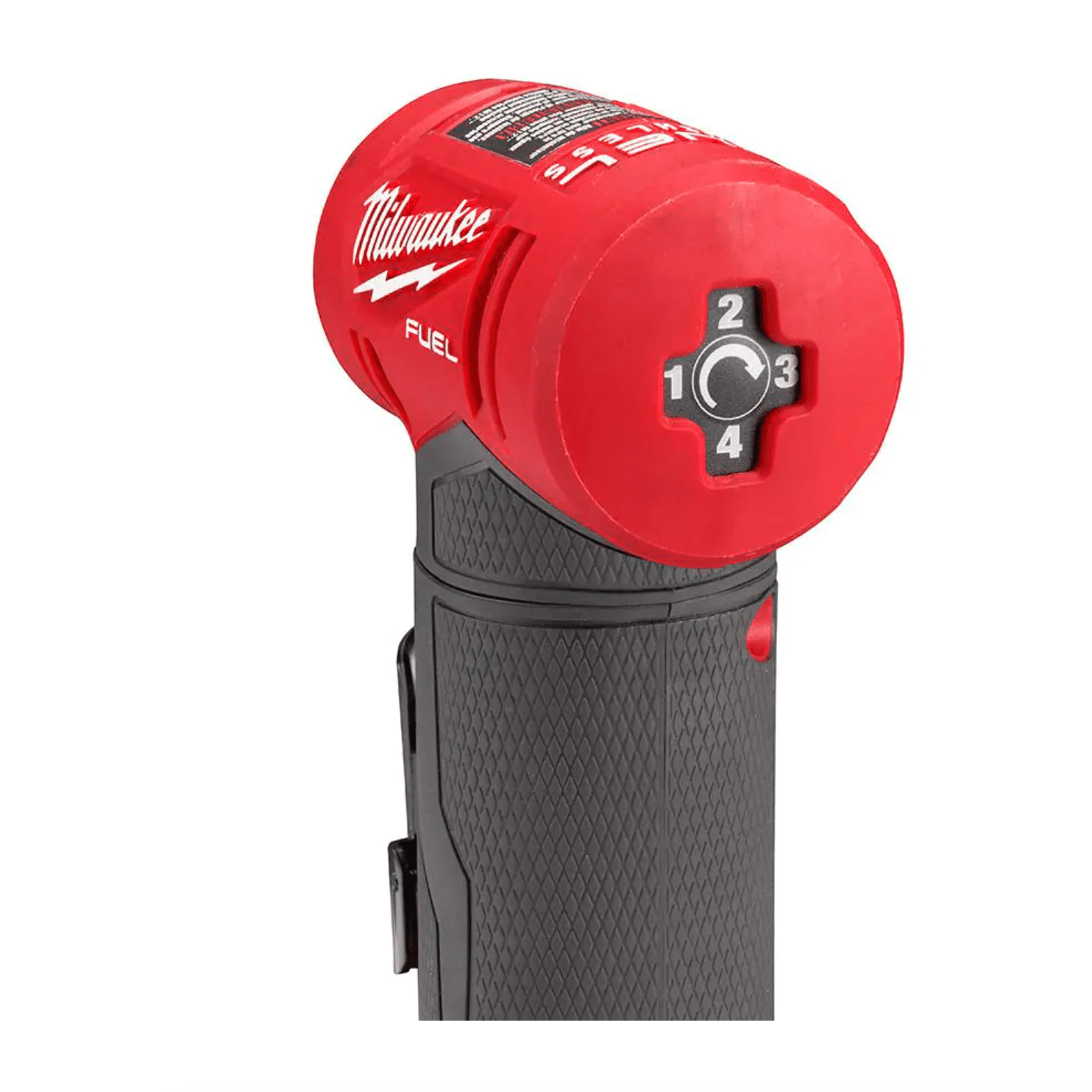 Milwaukee M12 FUEL 12-Volt Lithium-Ion Brushless Cordless 1/4 in. Right Angle Die Grinder， Tool-Only (2485-20)