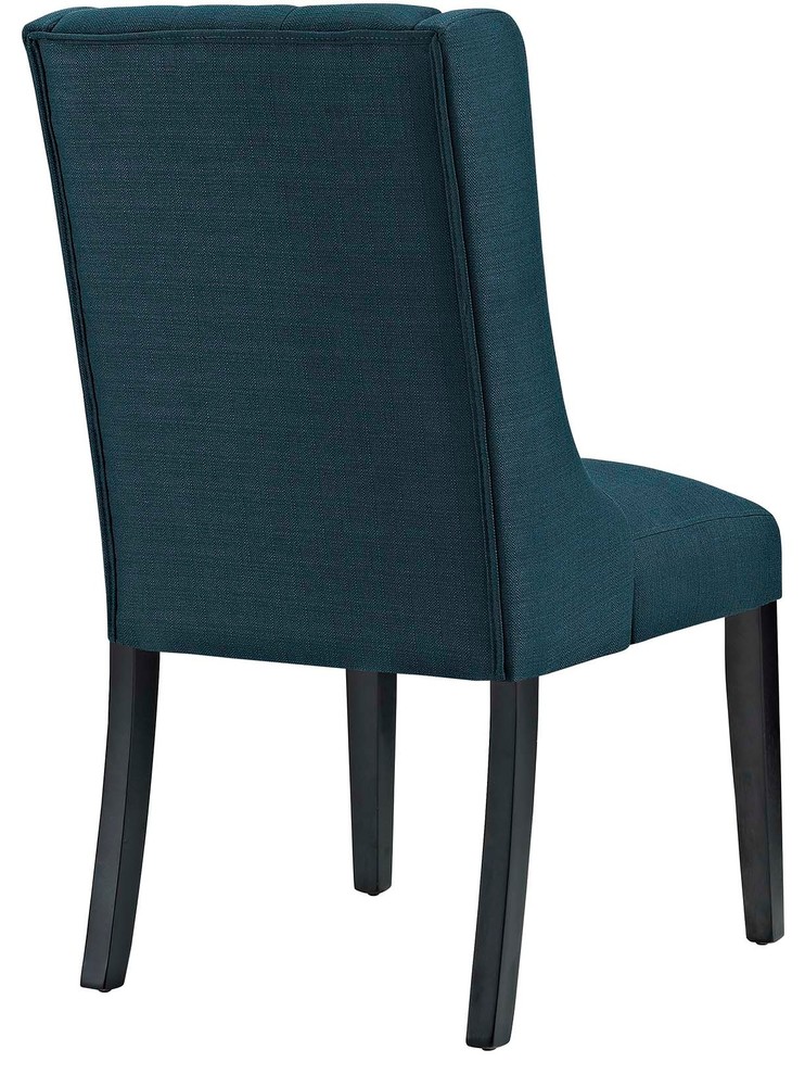 Baronet Dining Chair Fabric Set of 4  Azure   Transitional   Dining Chairs   by First of a Kind USA Inc  Houzz