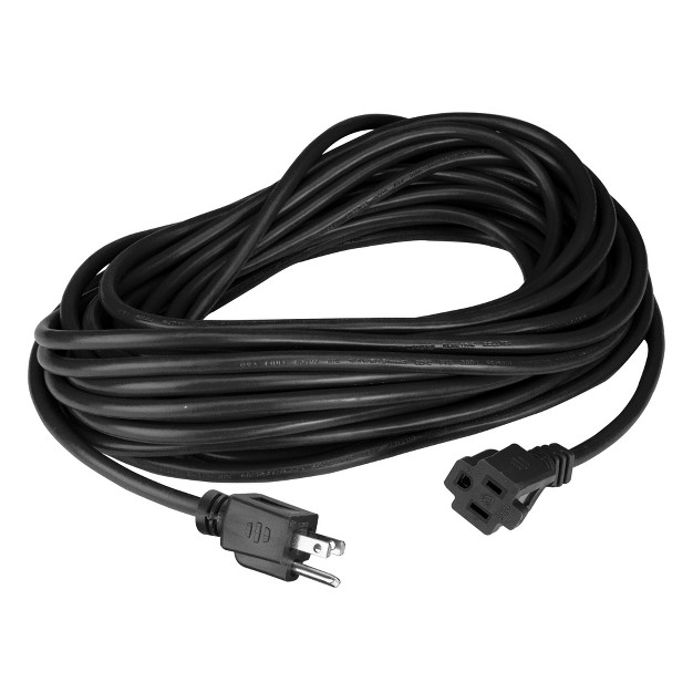 Northlight 100 x27 Black 3 prong Outdoor Extension Power Cord