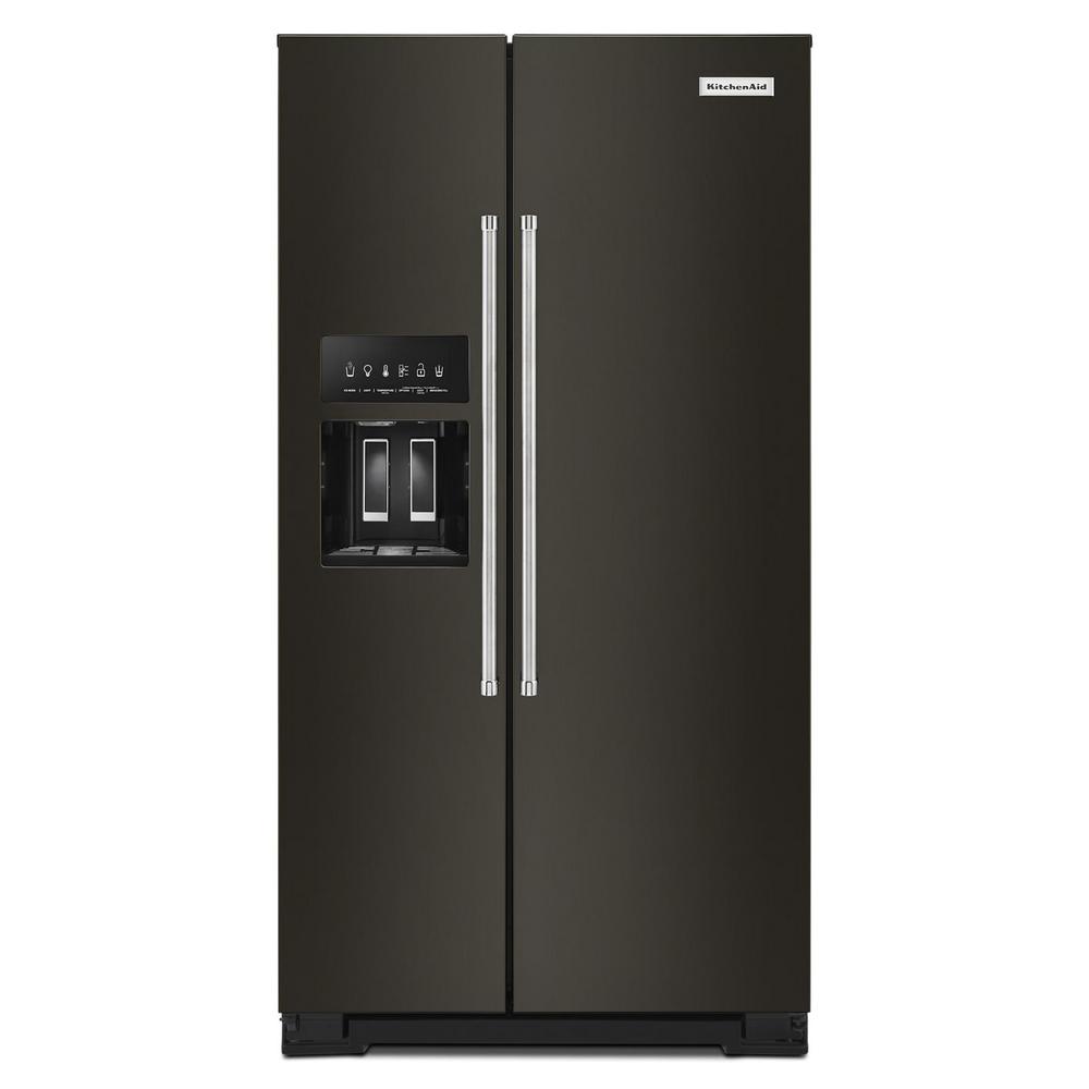 Kitchenaid KRSF705HBS 248 Cu Ft SidebySide Refrigerator With Exter