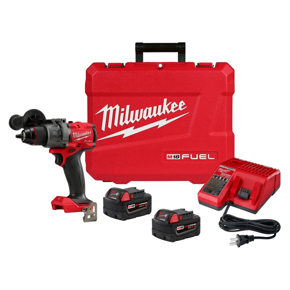 Milwaukee M18 FUEL 1/2 Hammer Drill/Driver Kit