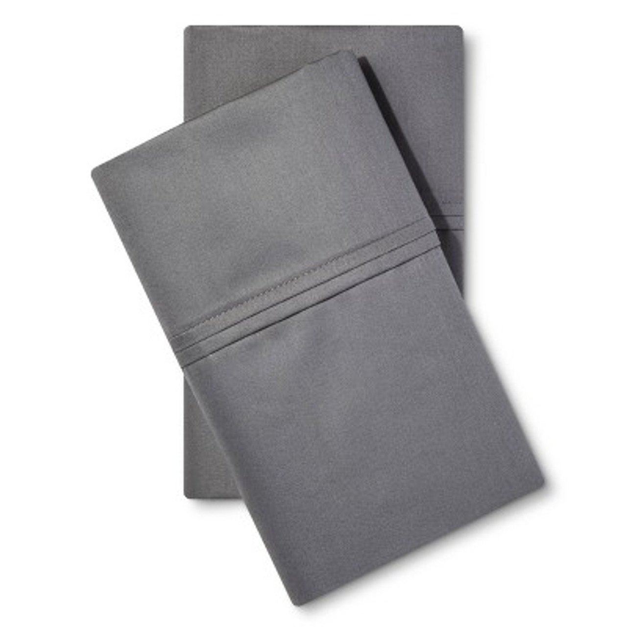 King 400 Thread Count Performance Pillowcase Set Dark Gray - Threshold™