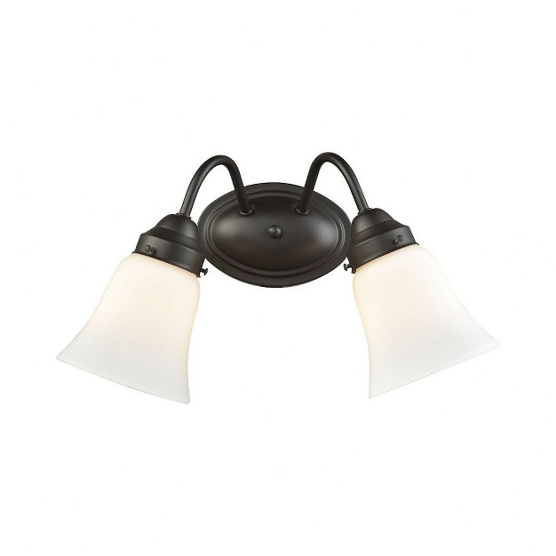 Thomas Lighting Califon 2 Light Vanity Oil Rubbed Bronze