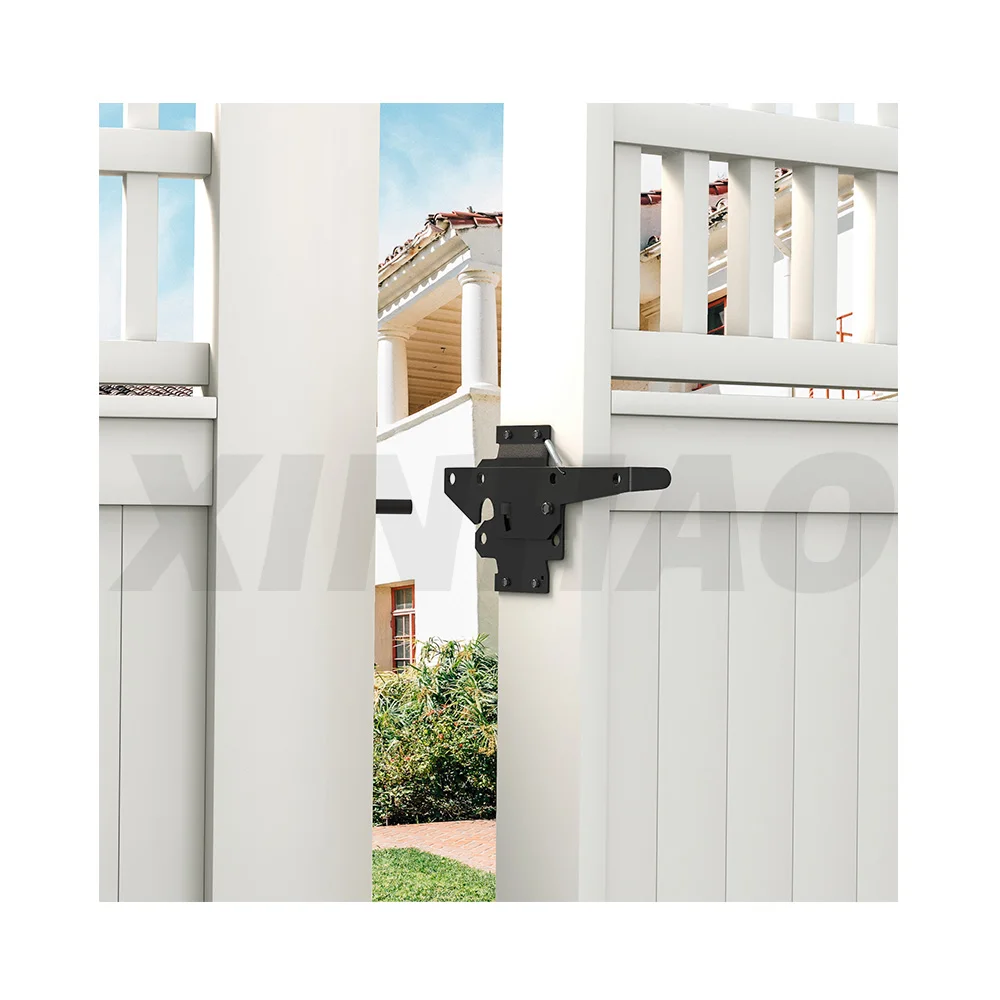 XINHAO Manufacturer supply durable self locking heavy duty fence gate latch for wooden door