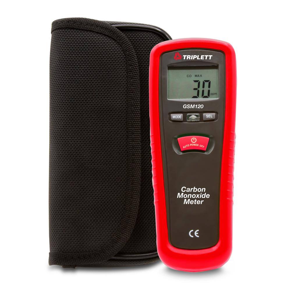 TRIPLETT Portable Carbon Monoxide (CO) Meter GSM120