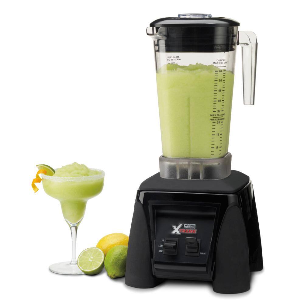 Waring Commercial Xtreme 64 oz. 2-Speed Clear Blender with 3.5 HP Paddle Switches and BPA-Free Copolyester Container MX1000XTX