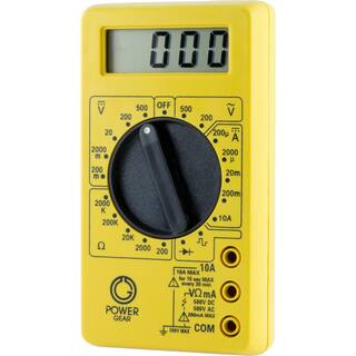 Power Gear 500-Volt Digital Multimeter 50953