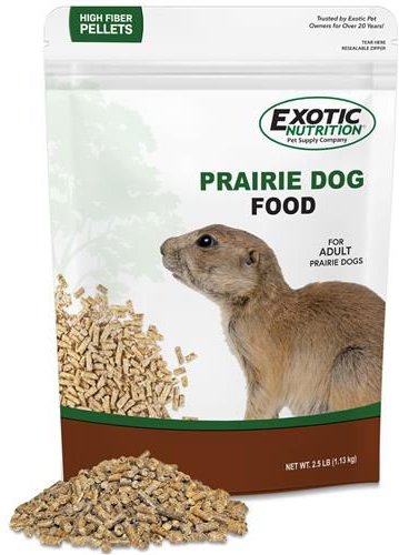 Exotic Nutrition Prairie Dog Food， 2.5-lb bag