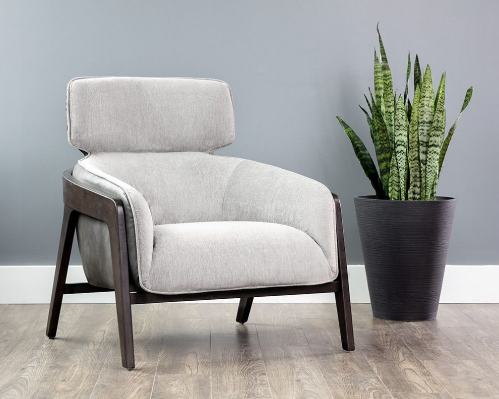 Sunpan 5West Maximus Armchair   Midcentury   Armchairs And Accent Chairs   by Unlimited Furniture Group  Houzz