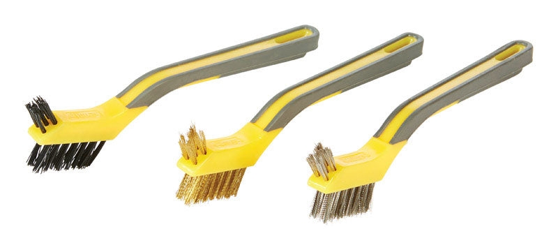 MINI WIRE BRUSH ASST 3PC