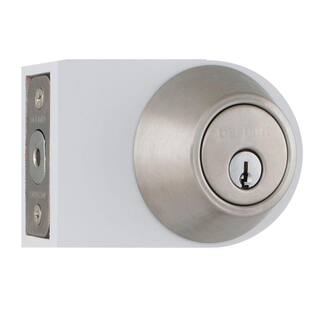 Defiant Single Cylinder Stainless Steel Deadbolt DL61