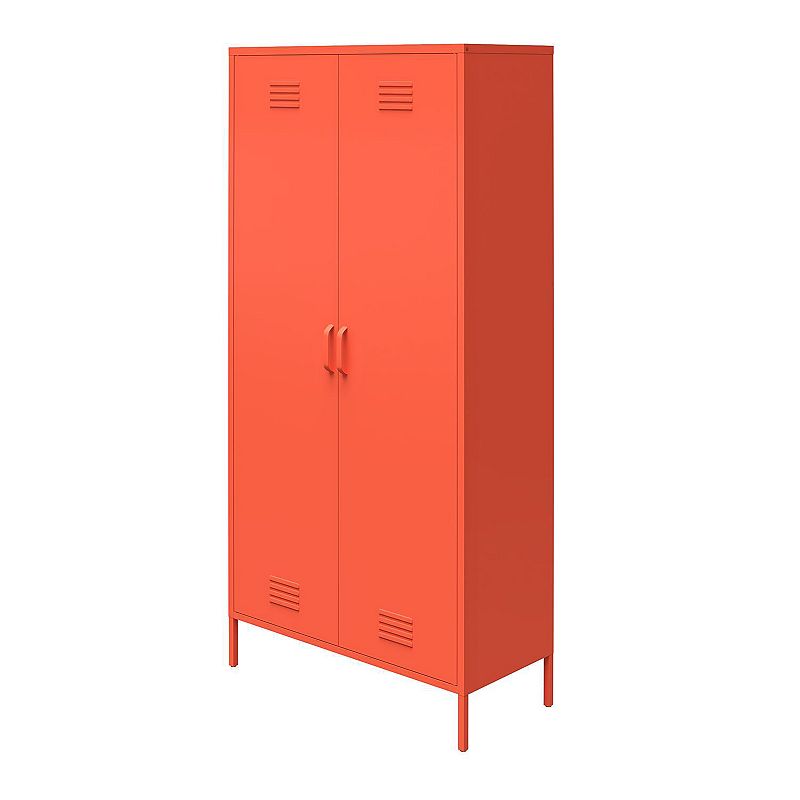 Novogratz Cache Tall 2-Door Metal Locker Cabinet