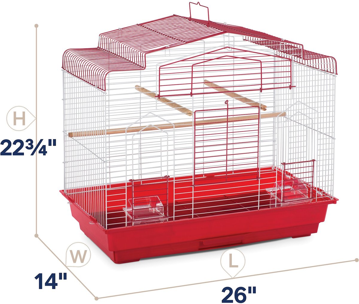 Prevue Pet Products Cockatiel Flight Bird Cage