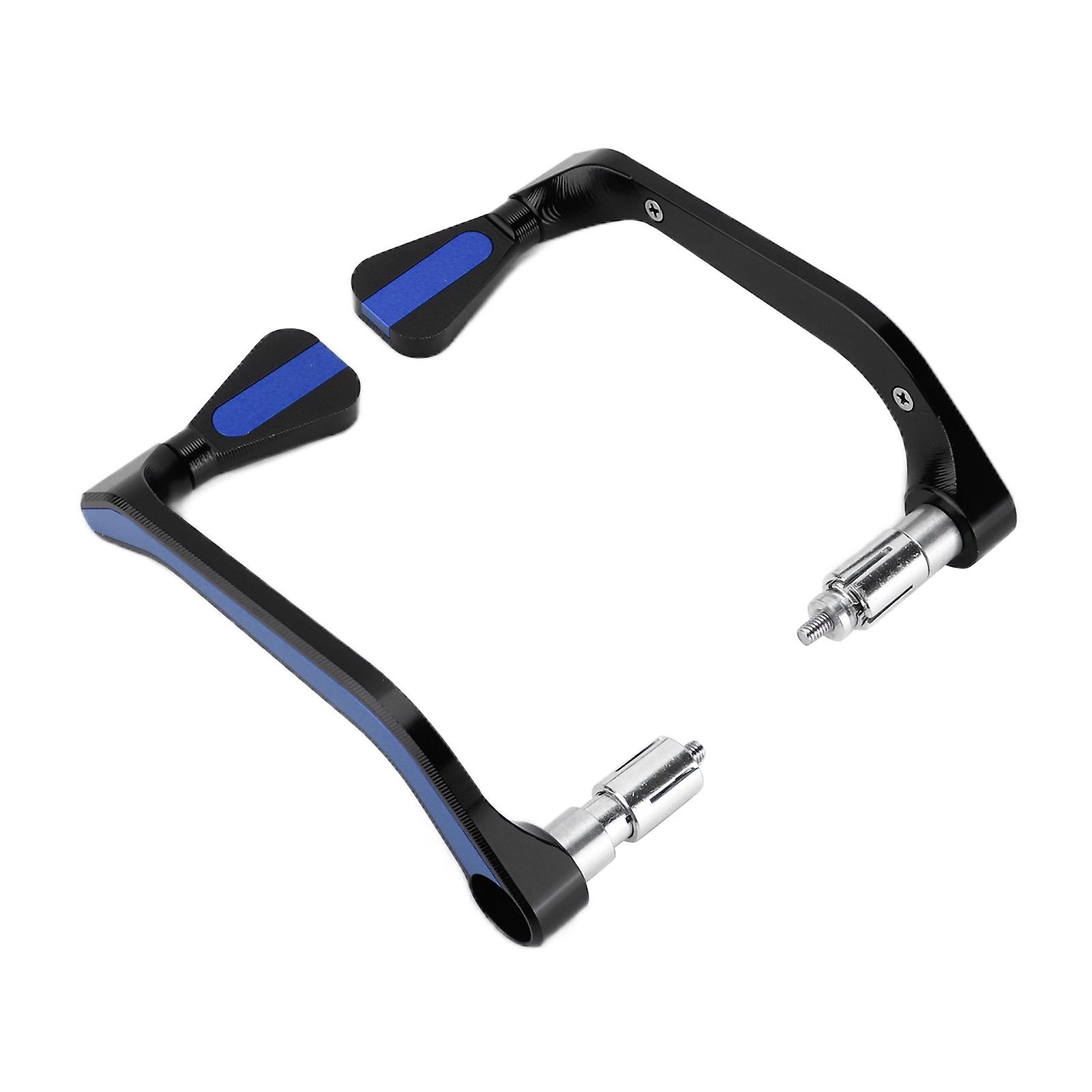 2pcs Motorcycle Handlebar Guard Aluminium Alloy Modification Maintenance Universal For 22mm/0.87inblue