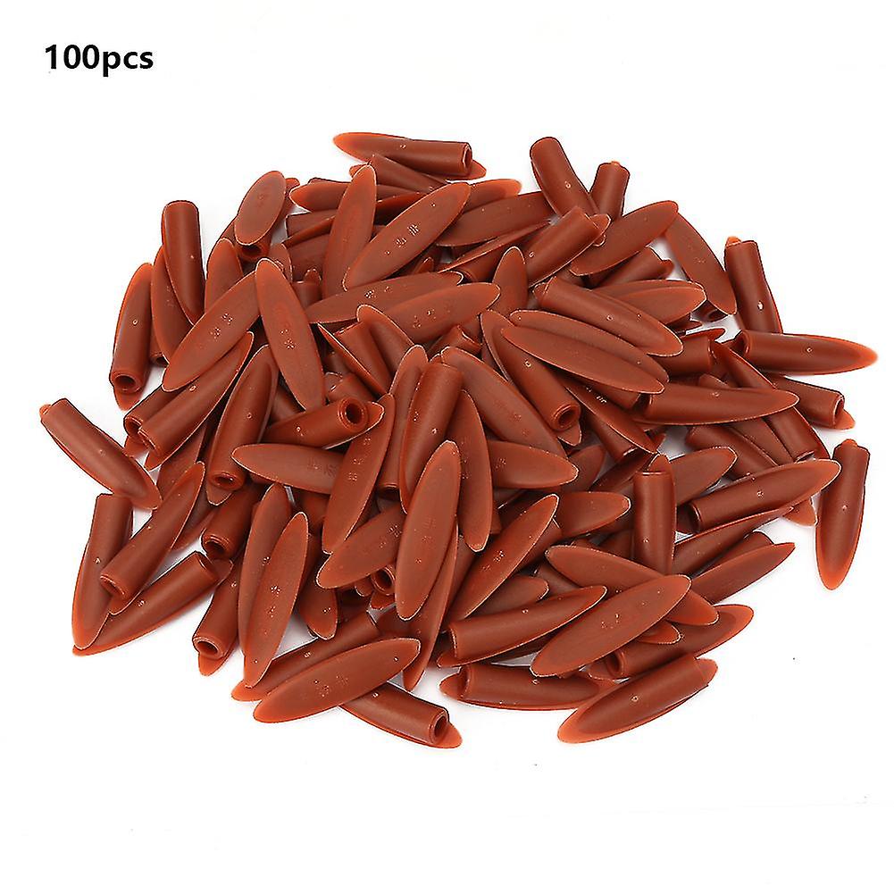 100pcs 9.5mm Wood Plugs for Pocket Hole Jig Wood Working Tool Accessories(red)