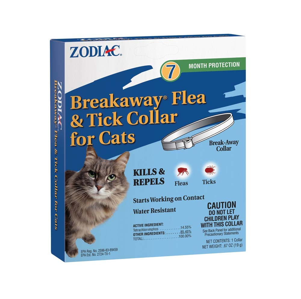 Zodiac Flea  Tick Collar For Cats