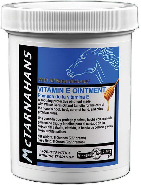 McTarnahans Vitamin E Horse Ointment， 8-oz tub