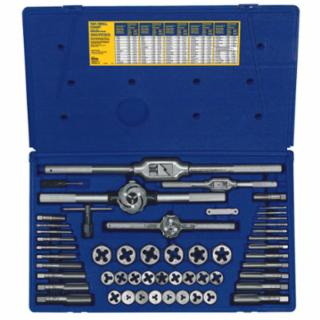 Irwin 585 26394 Set Tap Die 53Pc Metrichanson 1 1 ...