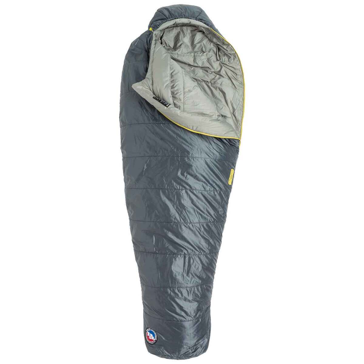 Big Agnes Anthracite 30 Degree Mummy Sleeping Bag  Slate Grey